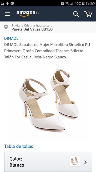 Stiletto blanco imposible de encontrar - 1