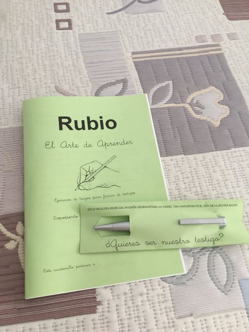 Plantilla cuadernillo rubio para testigos - 1