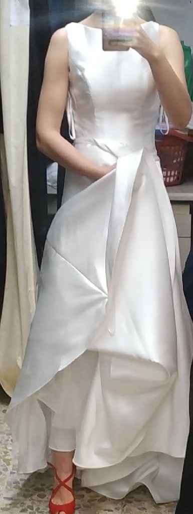 Prueba de vestido esta tarde😊 - 1