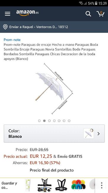 Sombrilla novia - 2