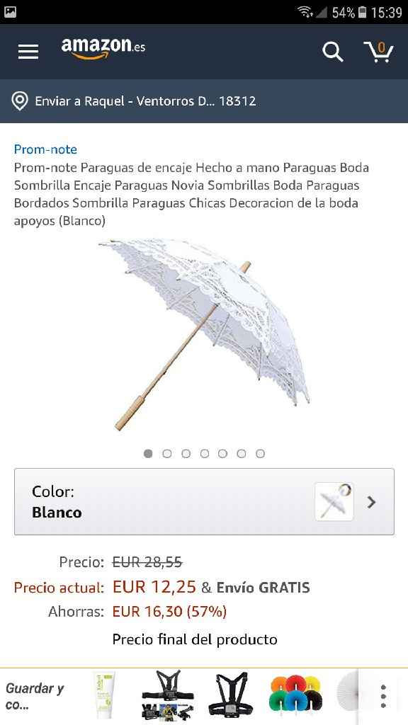 Sombrilla novia - 1