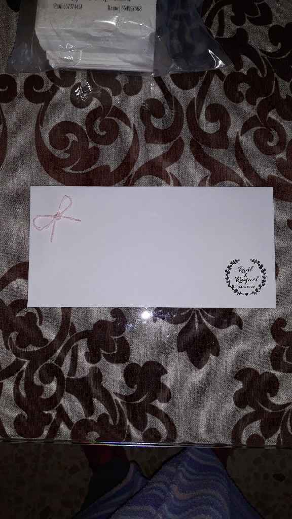 Mis invitaciones en casa!!!,me encantan!! - 1