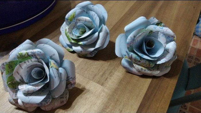 Flores de papel - 1