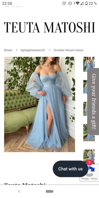 Busco Vestido de novia azul 1