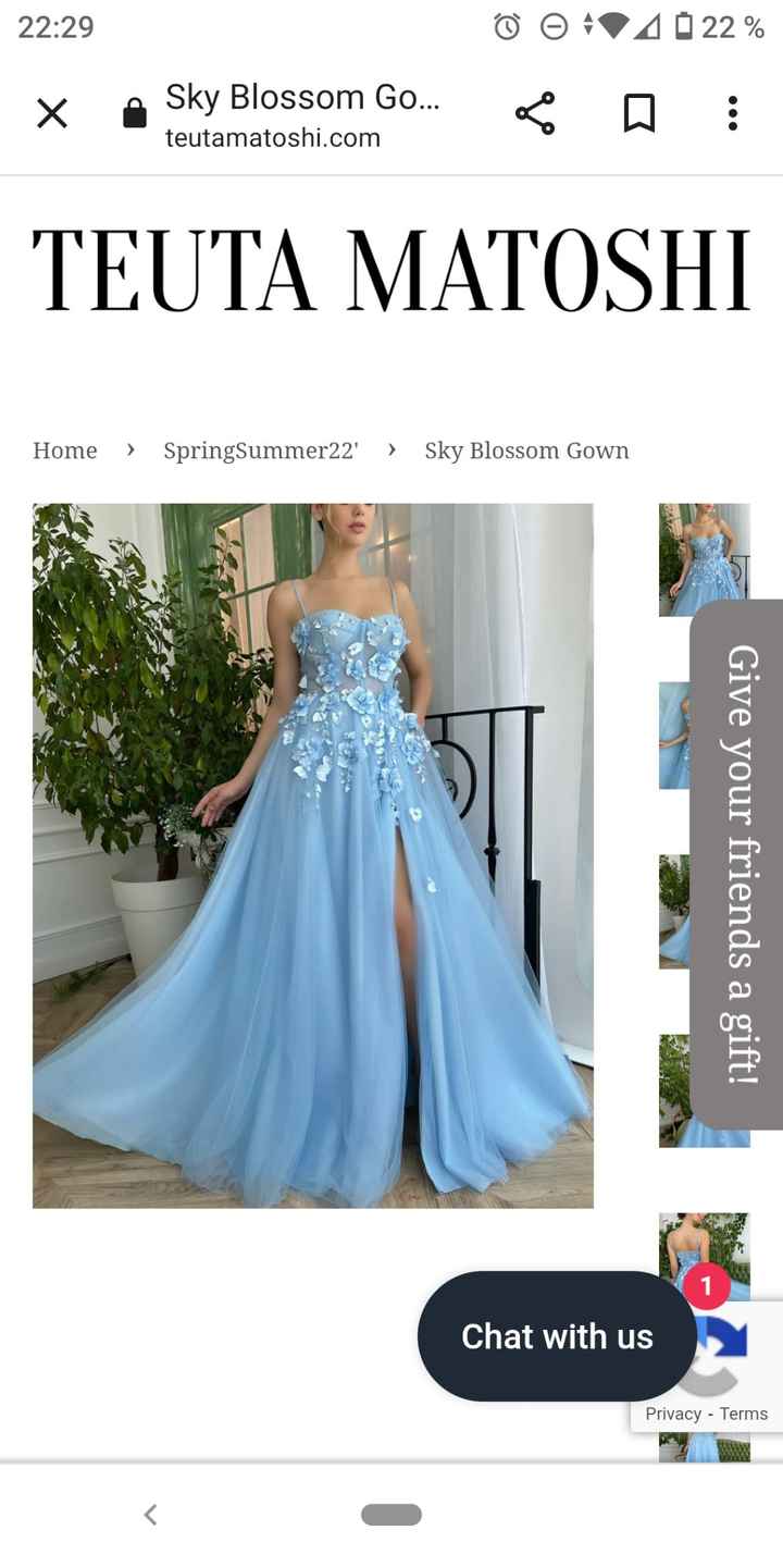 Busco Vestido de novia azul - 2