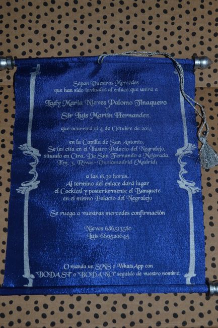 Invitación Medieval