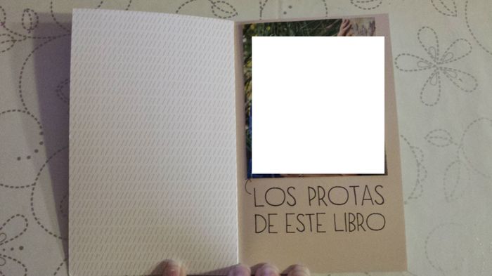 libro de las historias tuyas y mias. 1 Pagina