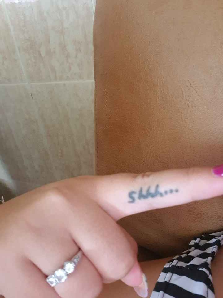 Anillo de boda tatuado 💍💍💍 - 1