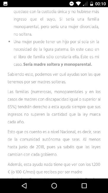 Nuevo! Futuras mamas Septiembre 2018 - 2