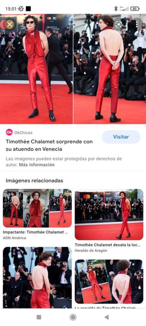 Que os parecería estos trajes para una boda de dos hombres, llevarían modificaciones en el color, y 