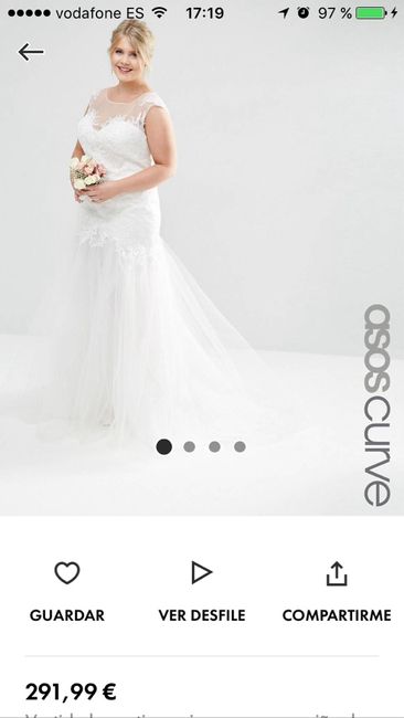 Vestido de novia en aliexpress - 1