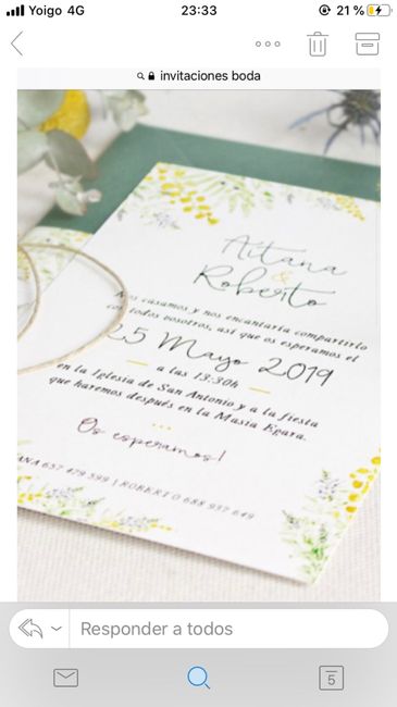 Invitaciones listas!!! 2