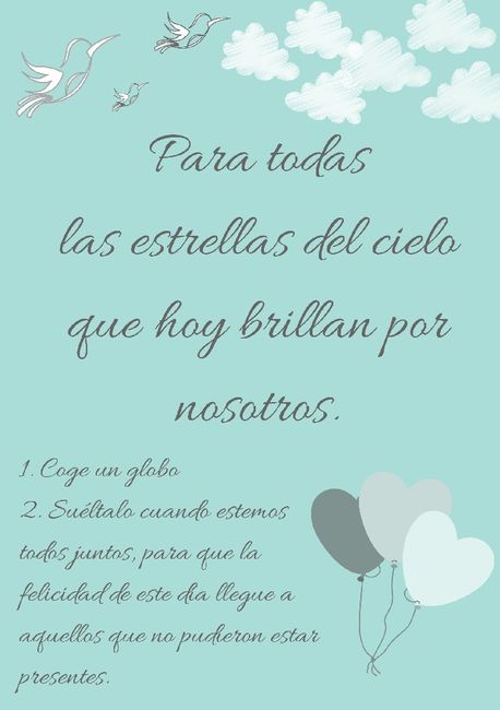 Cartel seres queridos - 1