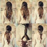 Novias con trenza al lado - 3