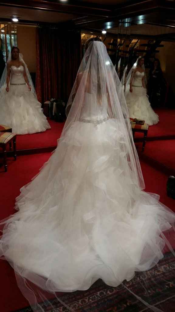 Mi primera prueba del vestido. ¿qué os parece? - 2
