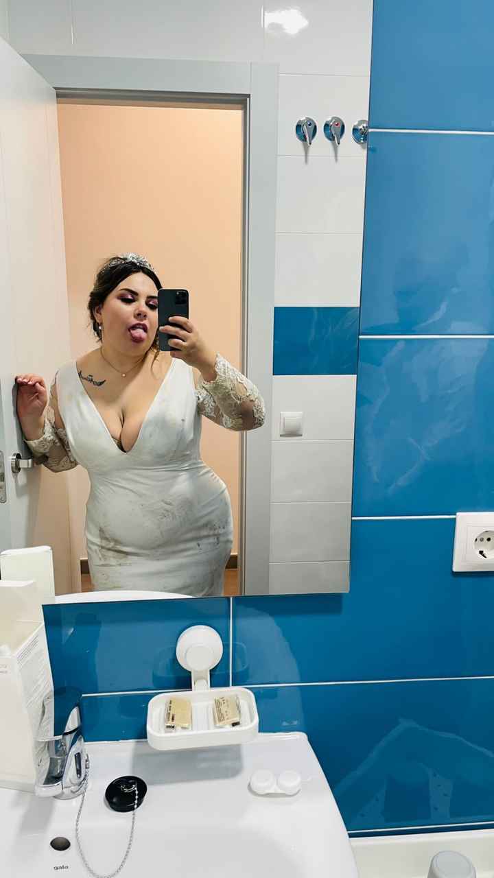 Limpieza de vestido de novia - 1