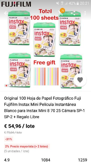  Fujifilm Instax Mini 8 - 1