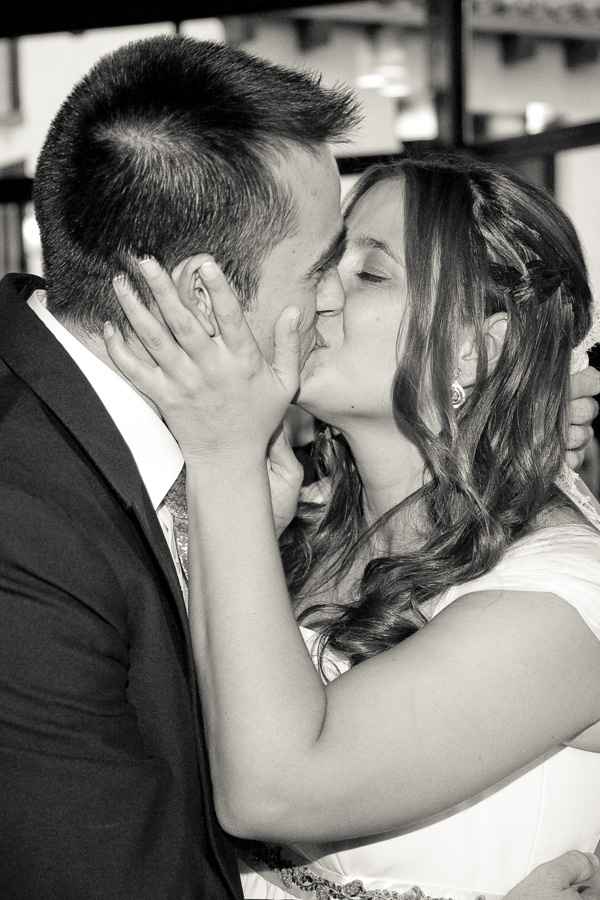 El momento del beso