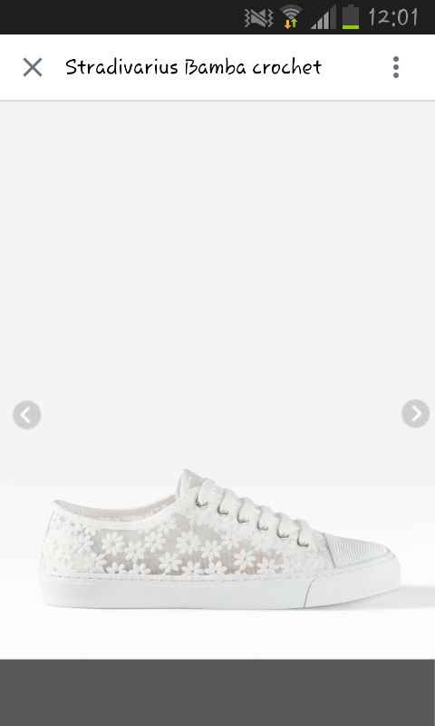 Bambas para novia en stradivarius - 1