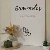 Cartel de bienvenida - 1