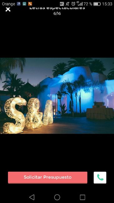Letras grandes decoracion - 1