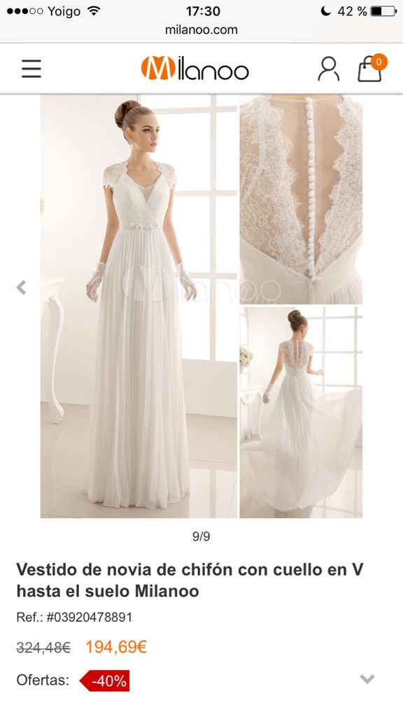 Vestido novia - 1