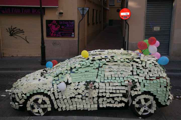 Coche de boda