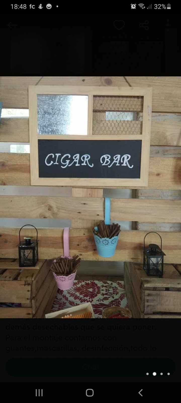 Mesa de cigarrillos - 1