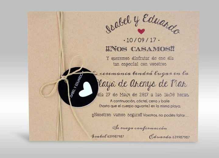 Invitaciones de boda - 3