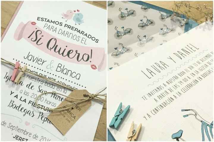 Invitaciones de boda - 6