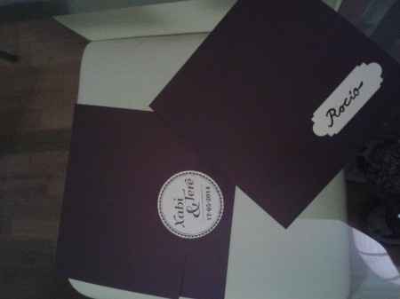 Nuestras invitaciones (anverso reverso)