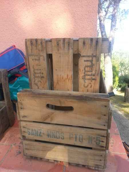 Busco cajas de fruta de madera - 2