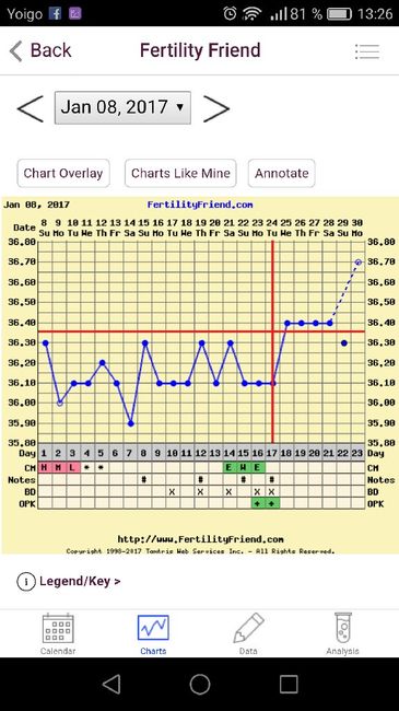 Decálogo de las gráficas de temperatura basal - 1