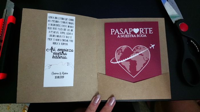 Mis invitaciones, acabadas. - 5