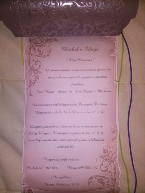 Mis invitaciones!! - 2