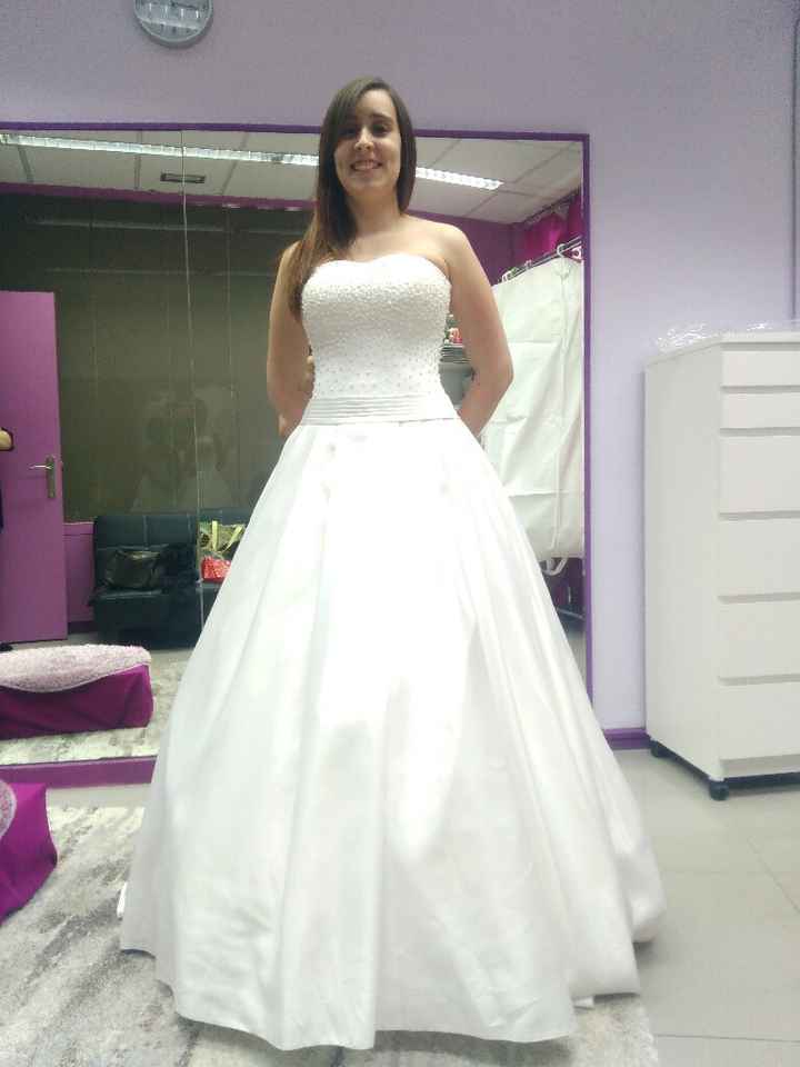 Primera prueba de mi vestido - 1