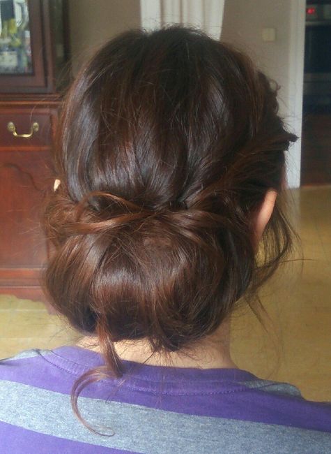 Peinado de novia sin velo - 1