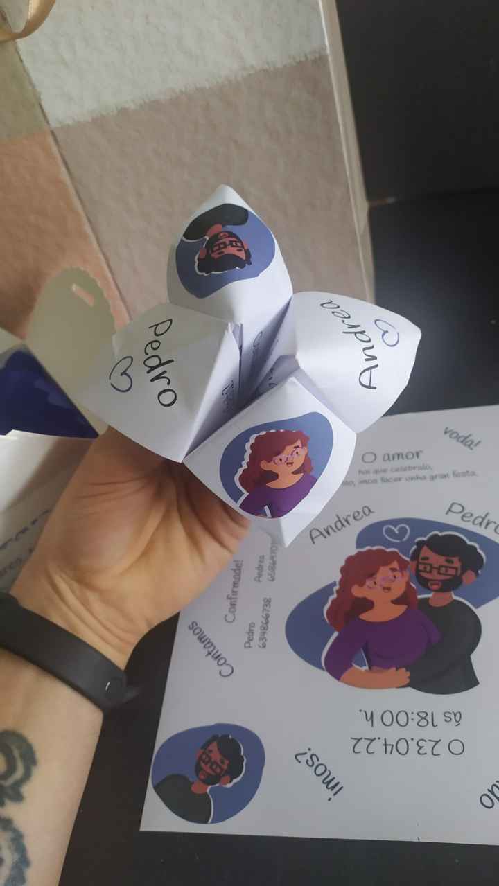 Invitanciones personalizadas comecocos - 3