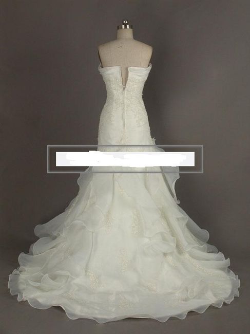 Vestido por detrás