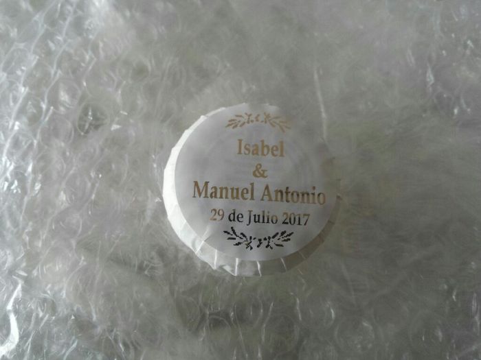 Avanzando y decepción detalles boda - 1