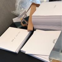 Como poner los nombres de invitados en el sobre - 1