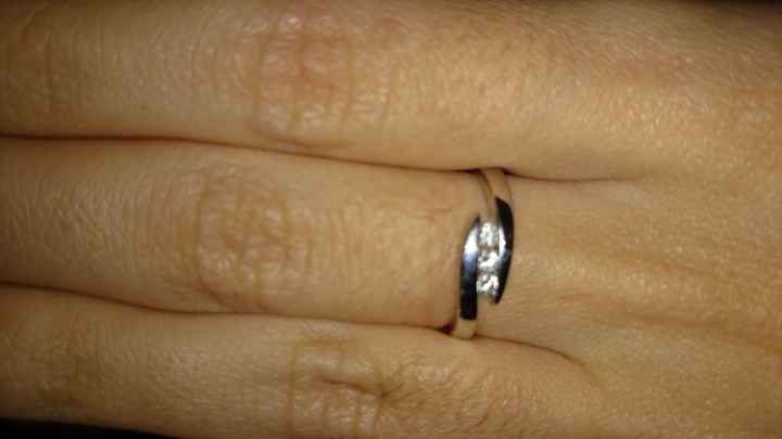 Mi precioso anillo de compromiso!! - 1