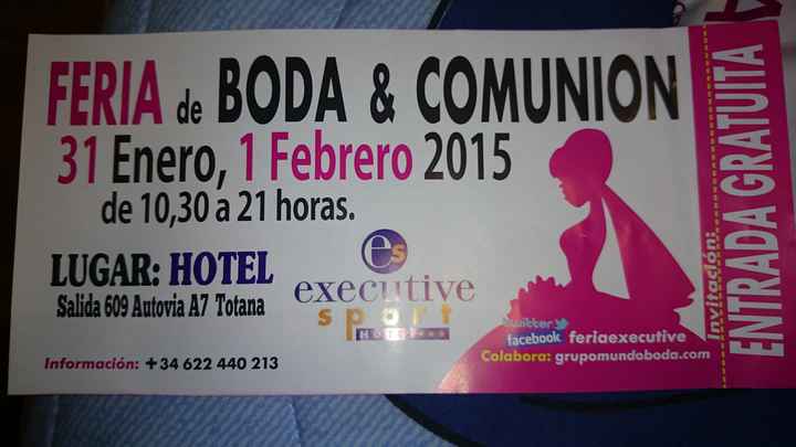 Ferias de boda 2015 en murcia - 1