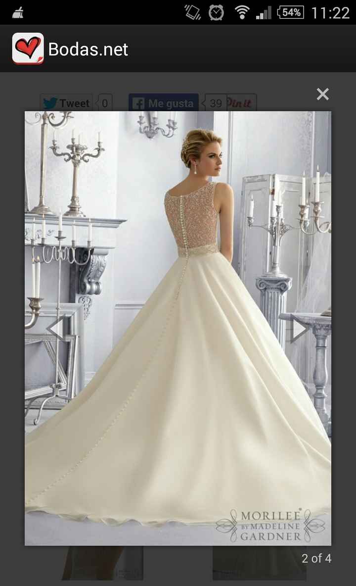 Vestido novia mori lee - 2