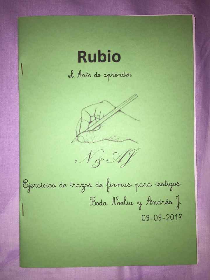 Cuadernillos rubio - 1