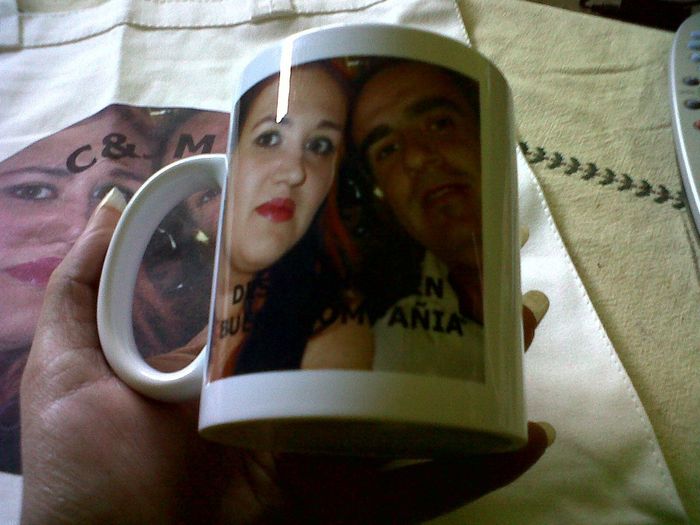 taza con foto