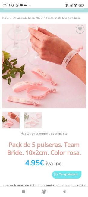 Detalle amigas en despedida 1