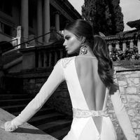 Vestidos de novia con espalda descubierta. - 1