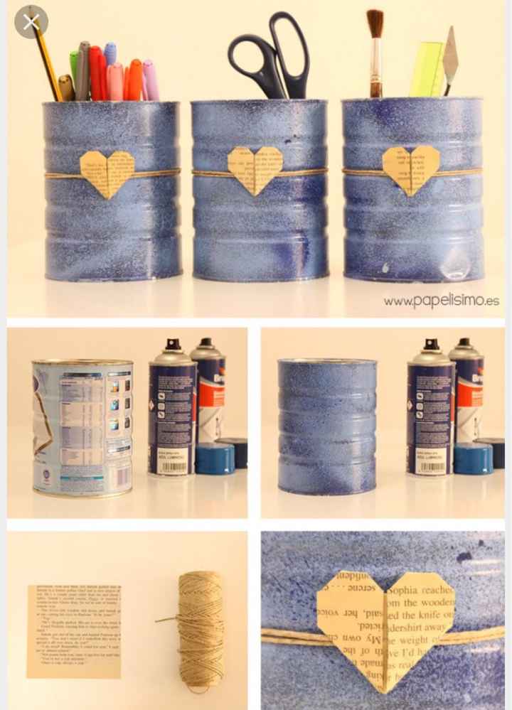 Idea loca, hacer los jarrones para la decoracion - 2
