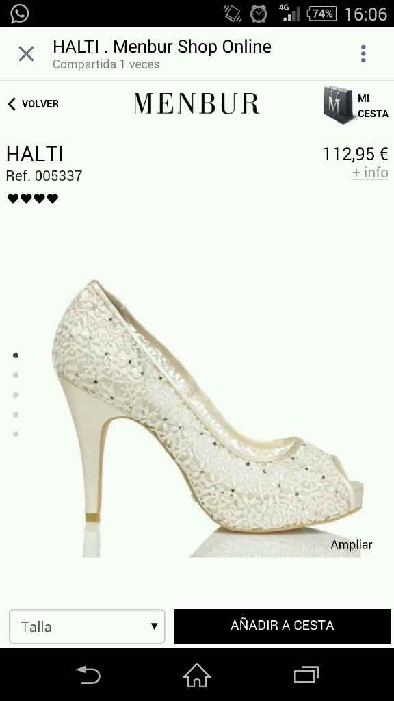 Los zapatos de todas las novias! - 1
